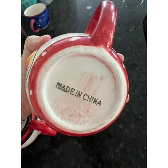 Set of 4 Snowman plates w 2 snowmen coffee mugs Christmas festive holiday - Picture 6 of 8